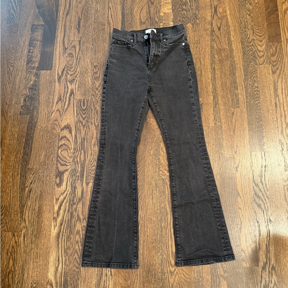 Classic Black Flare Jeans